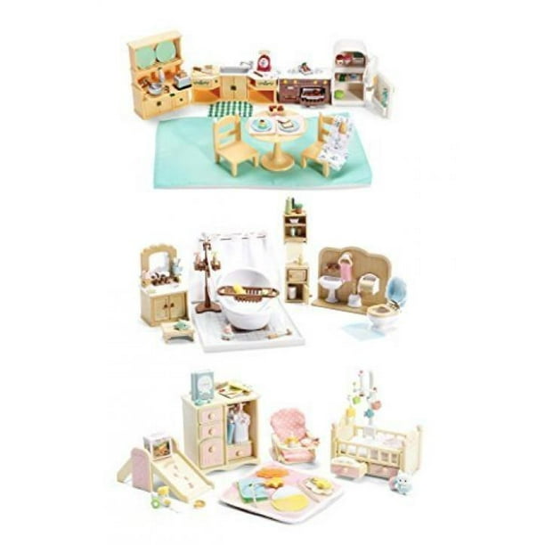 Calico Critters Deluxe Babys Nursery Set International Playthings CC2269 
